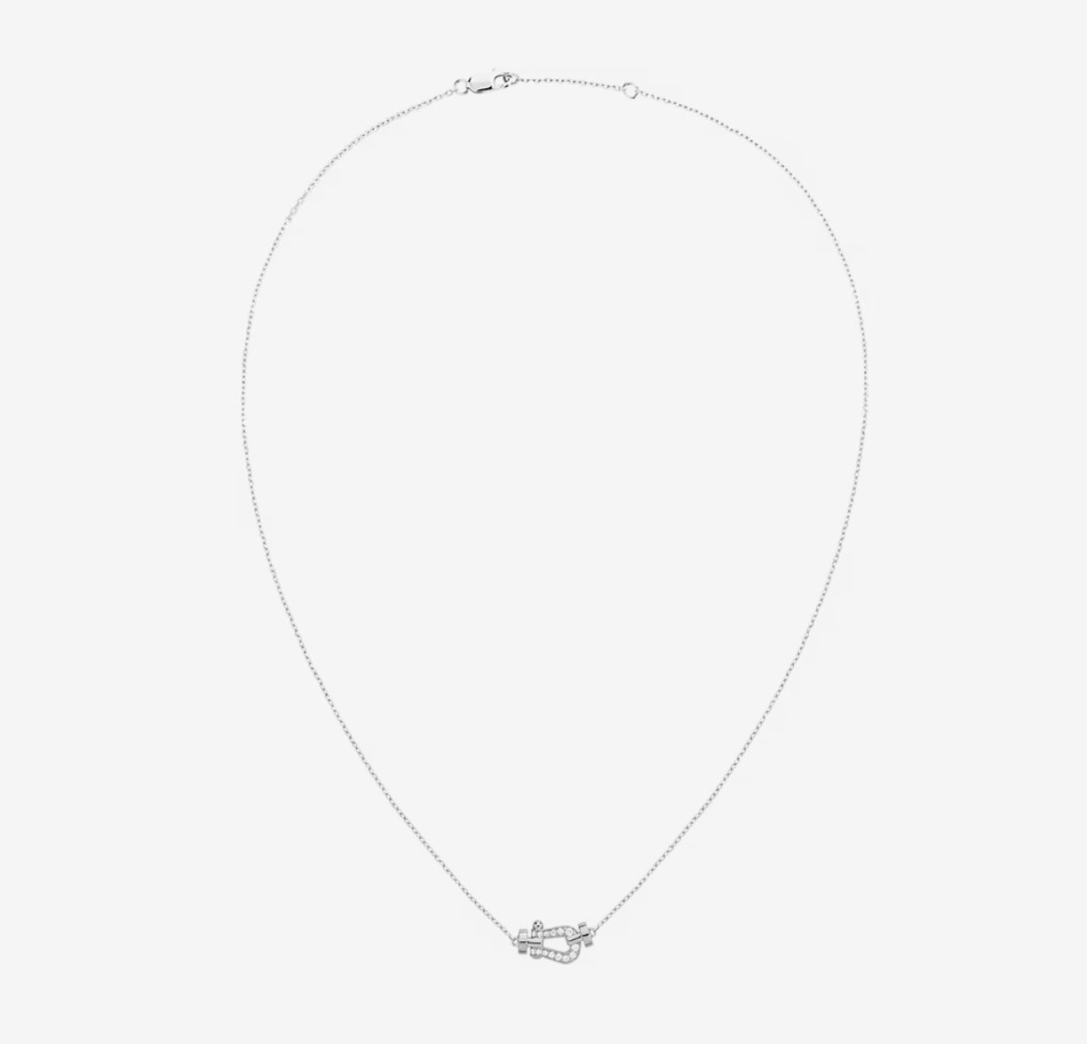[✨Rose💎]FORCE 10 DIAMOND SILVER NECKLACE MINI MODEL