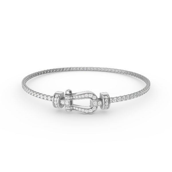 [✨Rose💎]FORCE  HORSESHOE  DIAMOND TENNIS BRACELET