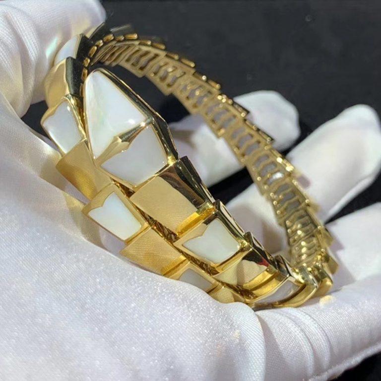 [✨Rose💎]SERPENTI BRACELET MOP GOLD