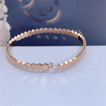 [✨Rose💎]BEE LOVE PINK GOLD BRACELET