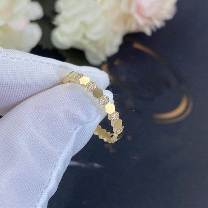 [✨Rose💎]BEE LOVE RING GOLD DIAMOND