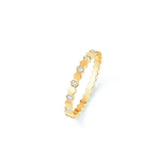 [✨Rose💎]BEE LOVE RING GOLD DIAMOND
