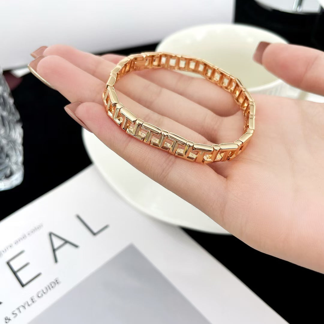 [✨Rose💎 jewelrys]TF CHAIN BRACELET