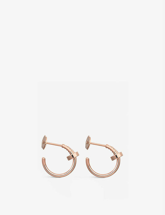 [✨Rose💎]JUSTE EARRINGS PINK GOLD