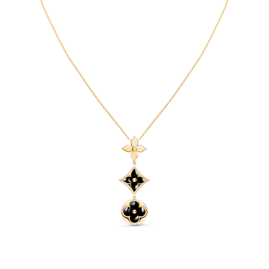 [✨Rose💎]✨Rose💎 AND SUN ONYX PINK GOLD NECKLACE