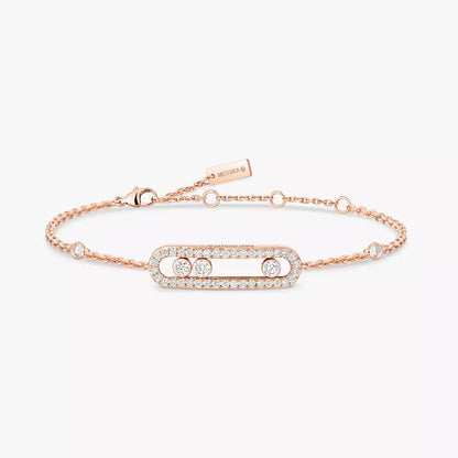 [✨Rose💎]Pav茅 Baby Move Diamond Bracelet