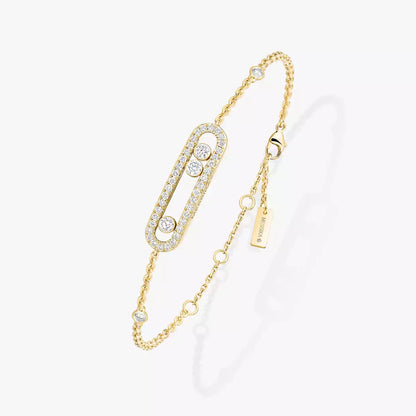 [✨Rose💎]Pav茅 Baby Move Diamond Bracelet
