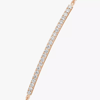 [✨Rose💎]Diamond Thin Bangle 0.15ct My Twin Toi & Moi