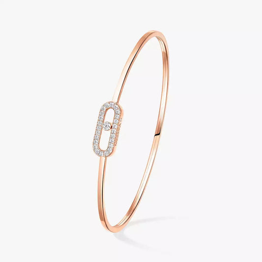 [✨Rose💎]Move Uno pav茅 flex bangle medium