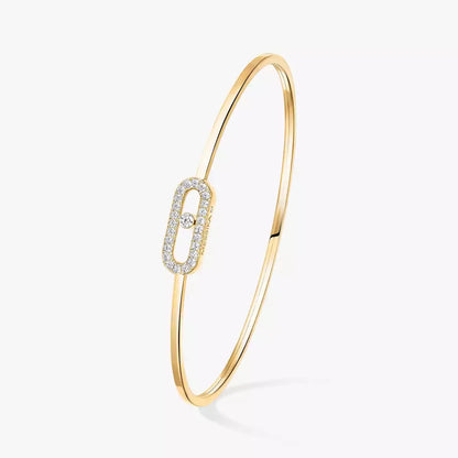 [✨Rose💎]Move Uno pav茅 flex bangle medium