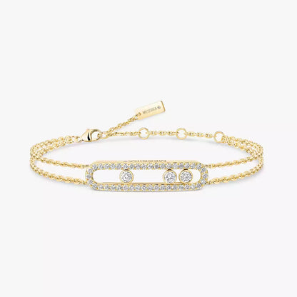 [✨Rose💎] Move Classique pav茅 bracelet