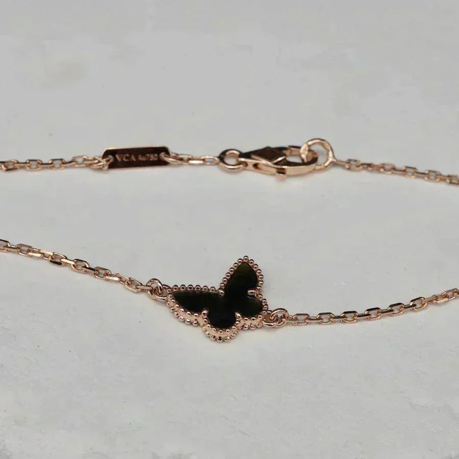 [✨Rose💎]BUTTERFLY ONYX  BUTTERFLY BRACELET