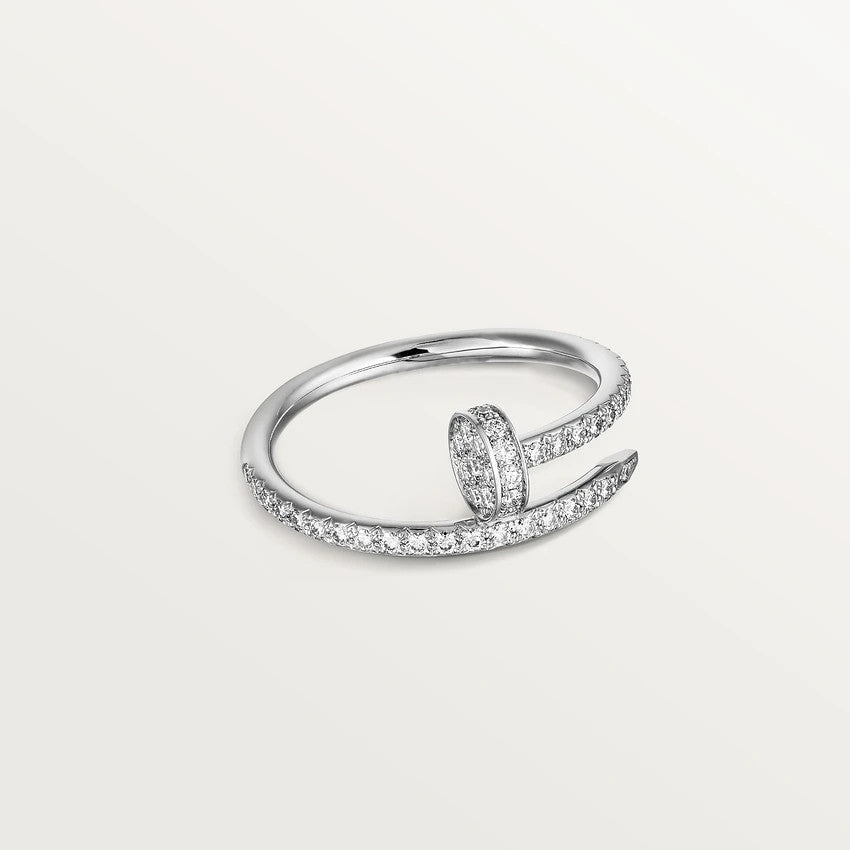 [✨Rose💎]JUSTE RING 1.8MM SILVER DIAMONDS