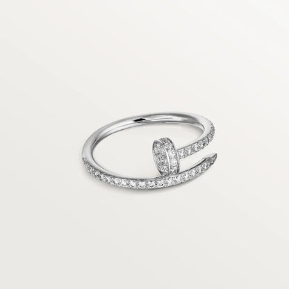 [✨Rose💎]JUSTE RING 1.8MM SILVER DIAMONDS